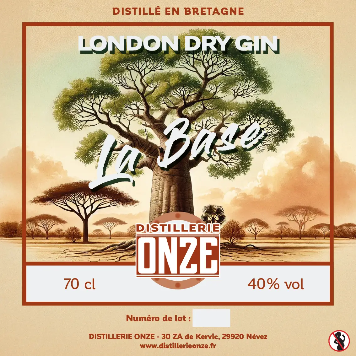 London Dry Gin artisanal, La Base